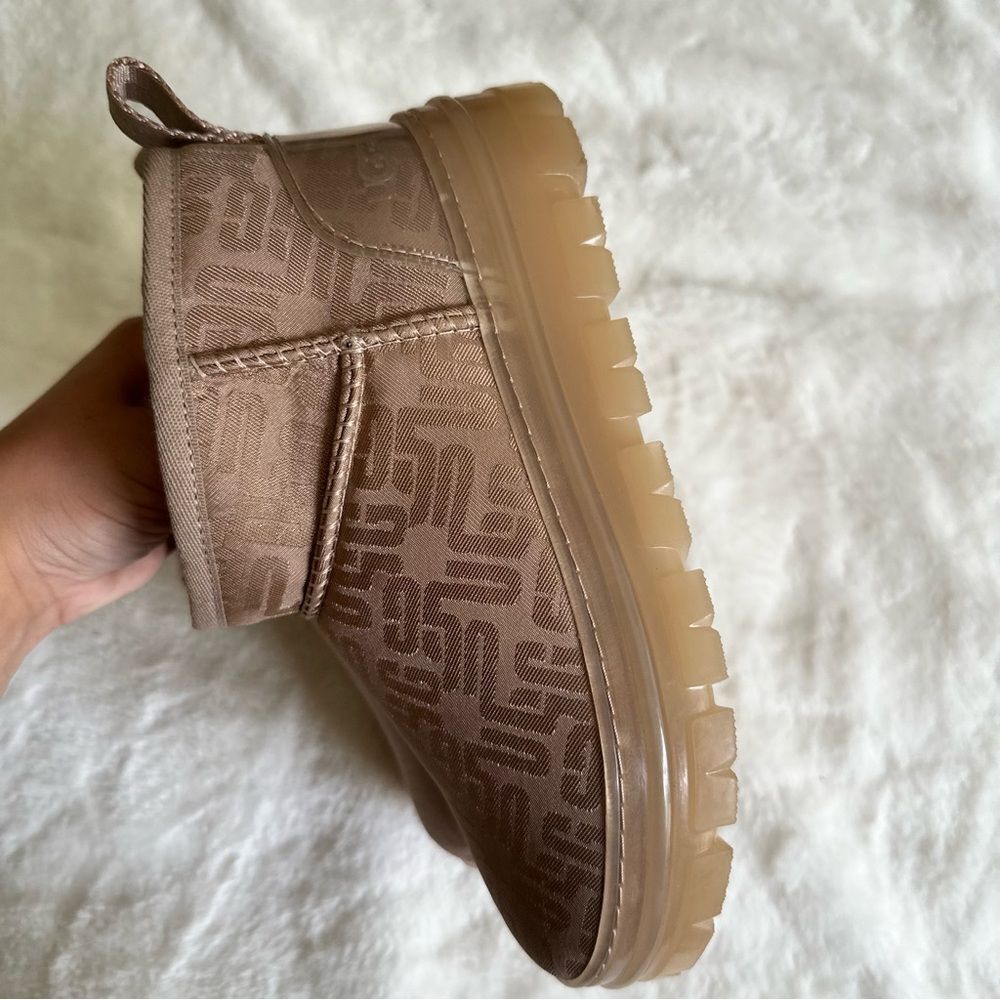 UGG Classic Ultra Mini Monogram Boots Women’s Size 5 - Picture 5 of 14